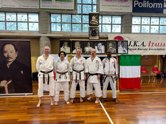22-23 mars 2025 - Stage International JKA Italie à Inverigo avec Sensei Oishi  et  Sensei Naito.